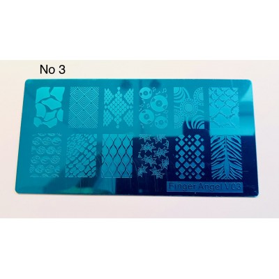 Plaque de stamping XL no3
